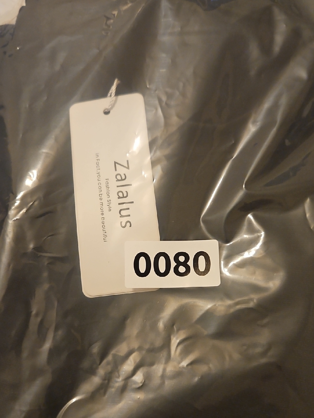 Zalalus Elegant Black Spaghetti Strap Dress NWT - Picture 8 of 8
